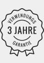 3 Jahre Garantie